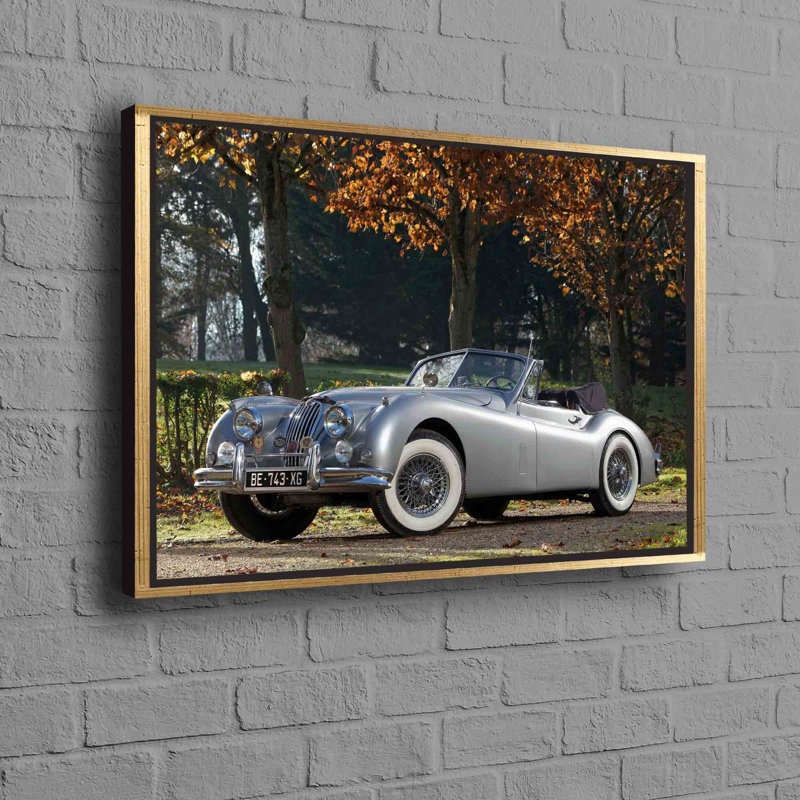 Floater Frame Print on Canvas, White, Framed Print without Mat, 20 cm H x 30 cm W