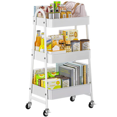 76cm H x 43cm W Utility Cart