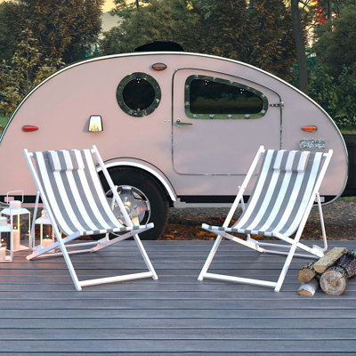 Bebe Folding Beach Chair by Novogratz