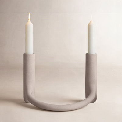 Aluminum Candlestick Holder