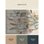 Tapis beige moelleux moelleux à motif abstrait moderne et contemporain de Pâques-763186071