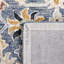 Tapis oriental en laine / coton touffeté à la main en blanc / bleu Oriental-1379993554