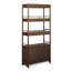 Vitrines en bois massif brun clair