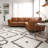 Comerford Upholstered L-Shaped Sectional Symmetrical