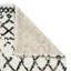 Machine Woven White/Black Rug-93557895