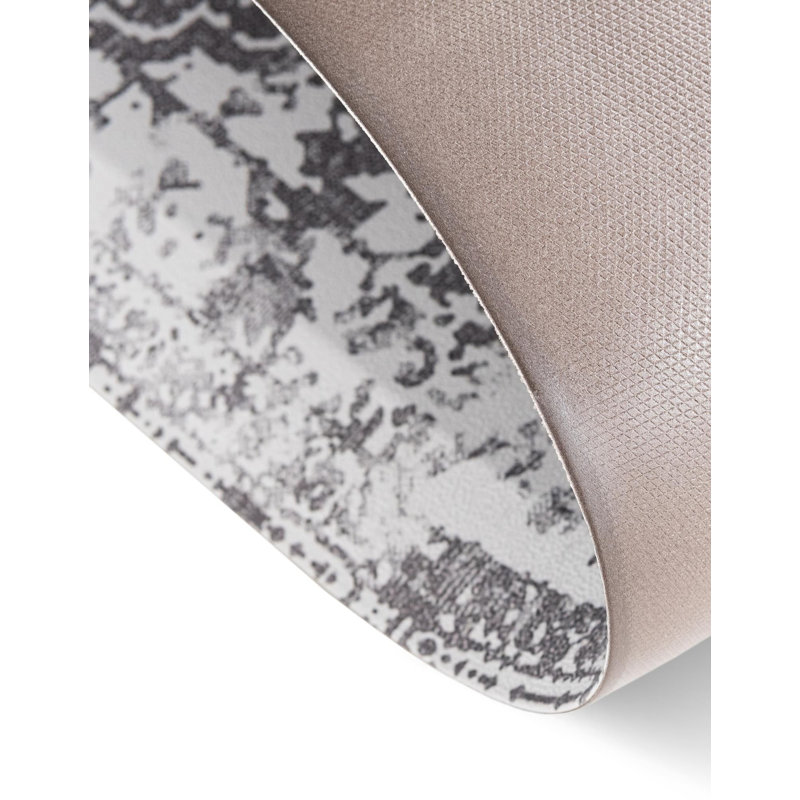 Contemporary Jenaiah Area Rug Grey Colour, Rectangle 2'x3'