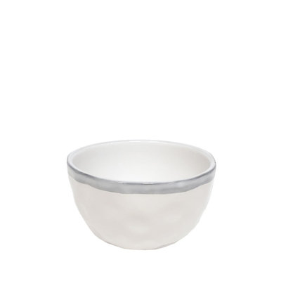 Azores Greige Shimmer Ramekin Simple Edge