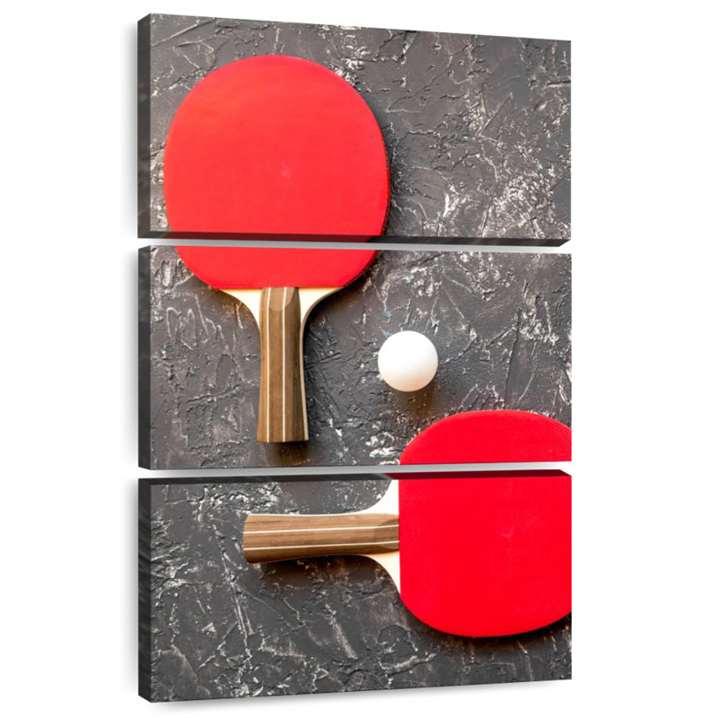 Texture des raquettes de tennis de table Sireci, H 74 po x l 48 po