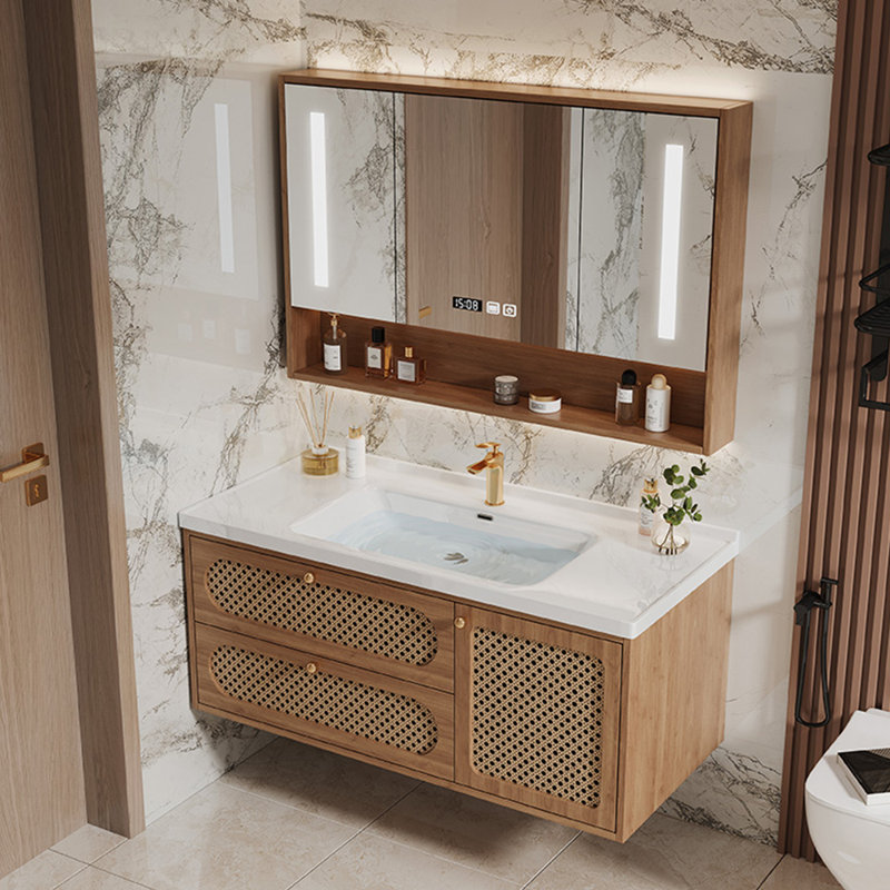 Minimalist light luxury bathroom cabinet