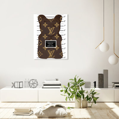 «LV Gummy» par Matt Bentley Hoover, reproduction d'art graphique sur toile