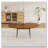 Walnut Oval Extendable Dining Table