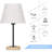 Makayela Wood Table Lamp