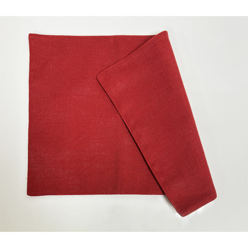 Ensemble de 4 napperons bourgogne, Bourgogne
