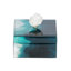 Boîte à bijoux Bethany Aqua, boîtes de rangement décoratives empilables avec couvercles-2006855166