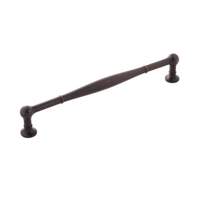 Fuller Collection Appliance Pull - 12" Center to Center Cabinet Pull Vintage Bronze - Traditional Hardware for Drawers & Cabinets