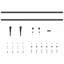 Grizelda Barn Door Hardware Kit-372512195