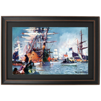 L'évacuation de Boston par William James Aylward