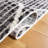 Rectangle Elane Geometric Power Loomed Polyester Area Rug in Charcoal/Ivory/Gray-1953964829