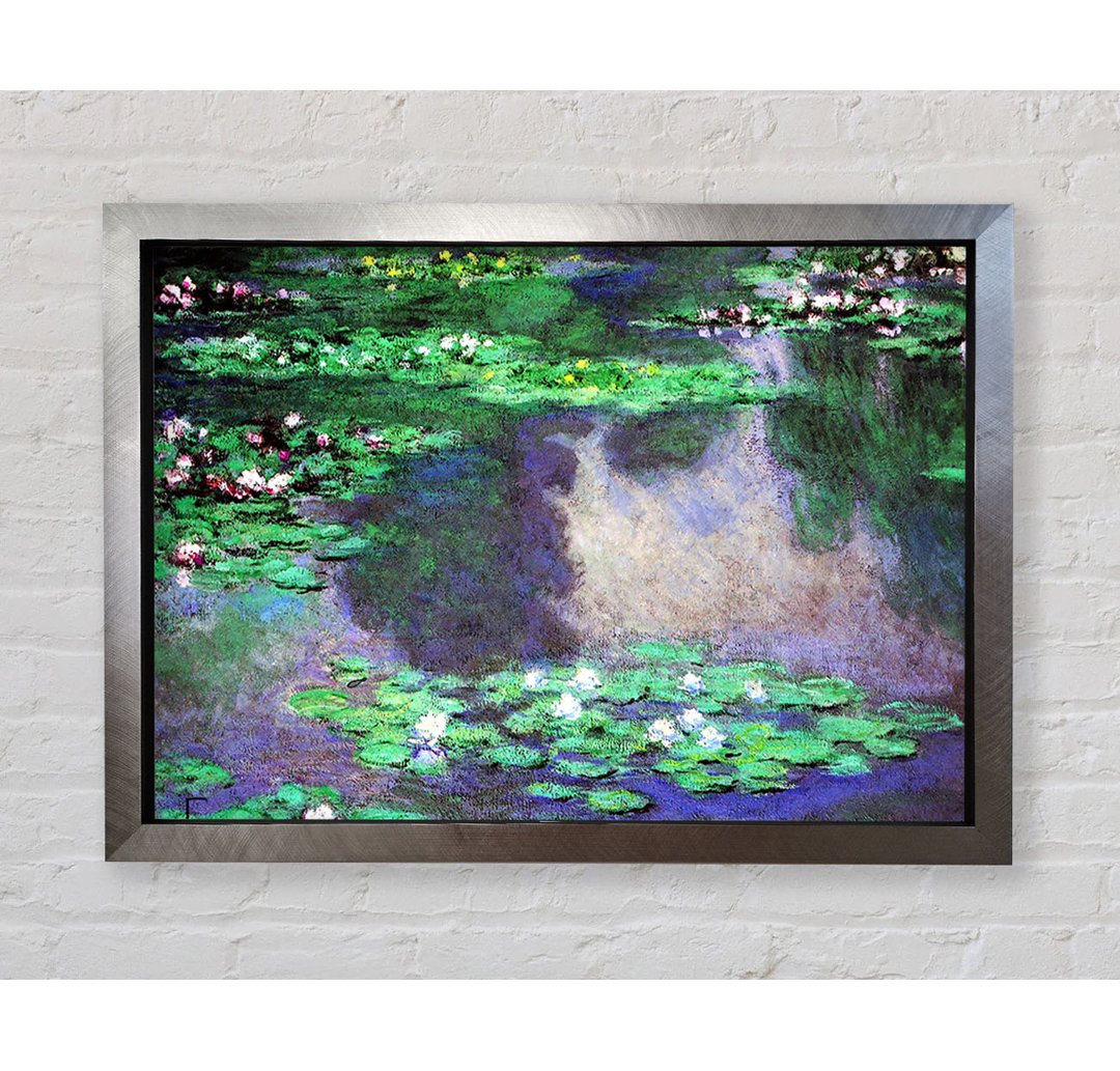 Meeresrosen Wasserlandschaft von Claude Monet - Einzelne Bilderrahmen Kunstdrucke