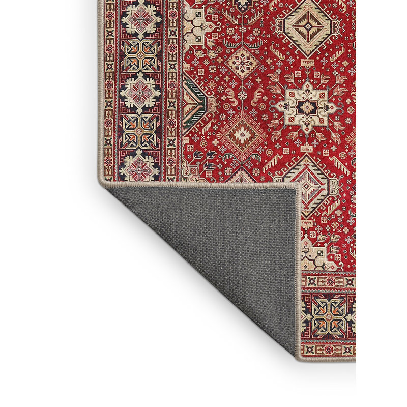 Tapis rouge à motif sud-ouest, Rectangle 5 pi x 7 pi