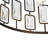 Baconton 4 - Light Drum Chandelier With Crystal Accents