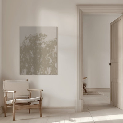 Pré sauvage en ocre et blanc