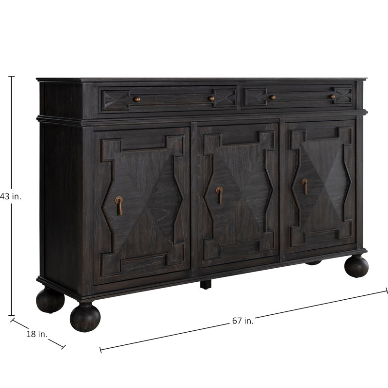 Ezekiel Sideboard - Dark