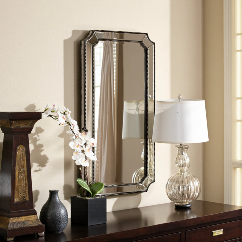 Hico Glass Frame Rectangle Mirror