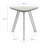 Willow Lounge Reception End Table Steel Legs High Pressure Laminate Top-56005228-118609673