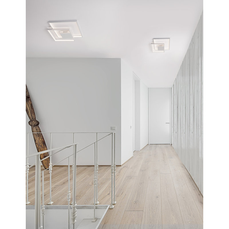 LED Flush Mount, White