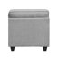 Ensemble de canapé de salon contemporain 3 pièces avec causeuse gris et tissu Bellefonte durable, coussins décoratifs, meubles en bois-1611466584