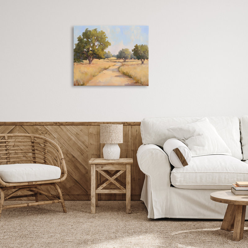 «Getting Lost Natural Field Canvas», conception par Petal Prints Design, H 24 po x l 30 po