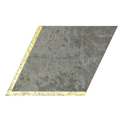 Carreau de mosaïque auto-adhésif en pierre 4 po x 4,6 po