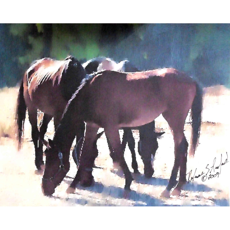 Logan Animals Non-Wall Damaging Wall Decal, 47.5" H x 60" W