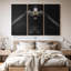 «Black and Gold Beauty» sur toile-98978801