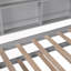 Lit simple blanc avec lit gigogne-655503680-655503681