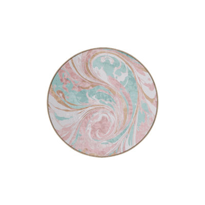 Machine Washable Beige Area Rug