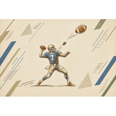 Décoration murale amovible football américain