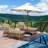  Outdoor Polyester Tufted Chaise Lounge Cushion-1806773552