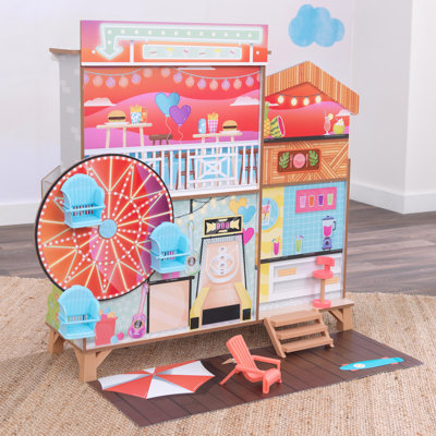 Ferris Wheel Fun Beach House Dollhouse