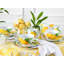Luna Piece Porcelain Dinnerware Set - Service for 6
