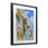 «Hanging Flowers», reproduction encadrée sous verre, par Franklyn Gregory