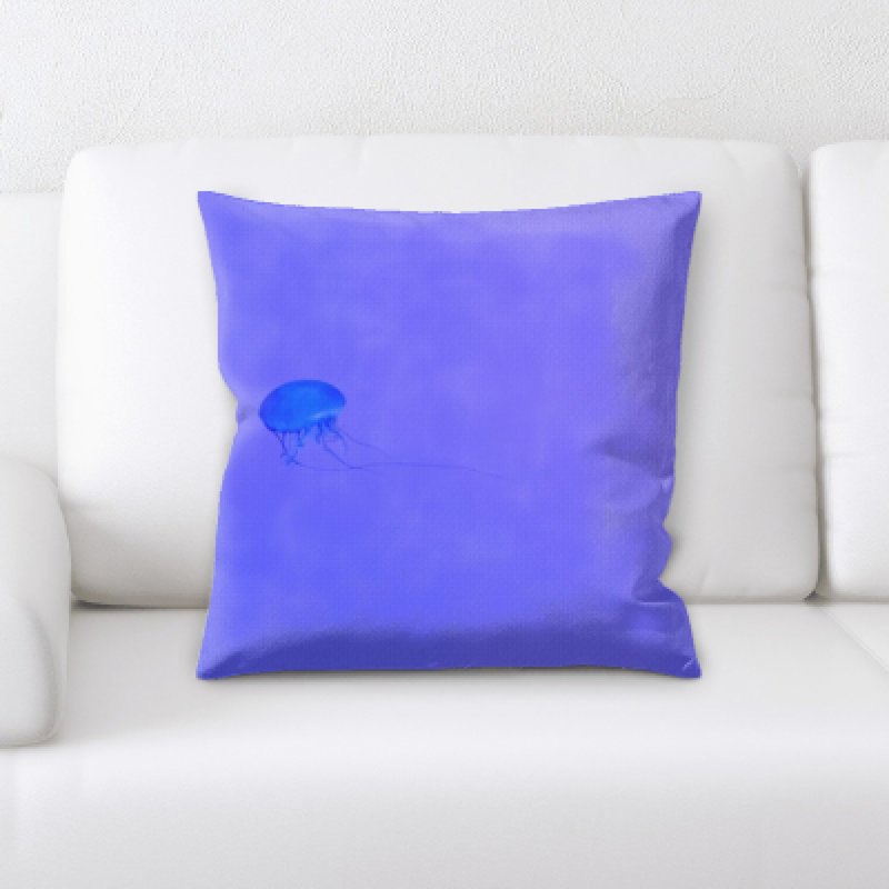 Microsuede Reversible Throw Pillow