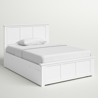 Henrichs Solid Wood Platform Standard Bed with Trundle by Three Posts™