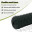 Vidaxl Fence With Posts PVC-Coated Steel-116798247-116798249