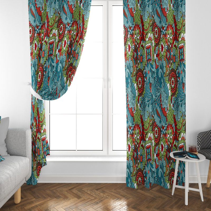 Paire de rideaux obscurcissant en polyester Patryck, L 20 po x L 52 po