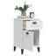 Aayaan 40cm W Plastic Bedside Table-247595596