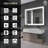 Nafiseh Rectangular LED Anti-Fog Vanity Mirror-207717678