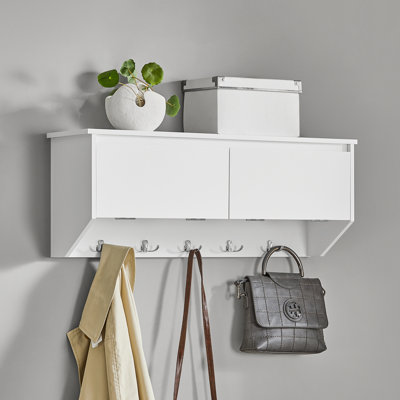 Elevus 5 - Hook Wall Mounted Coat Rack