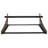 Rustic Lodge Metal Bracket Shelf